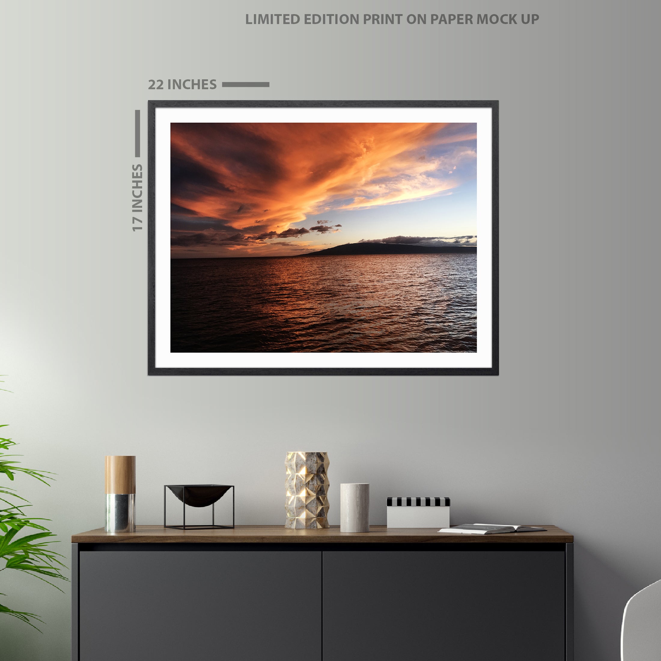 Maui Sunset 3.0, Limited Edition Print