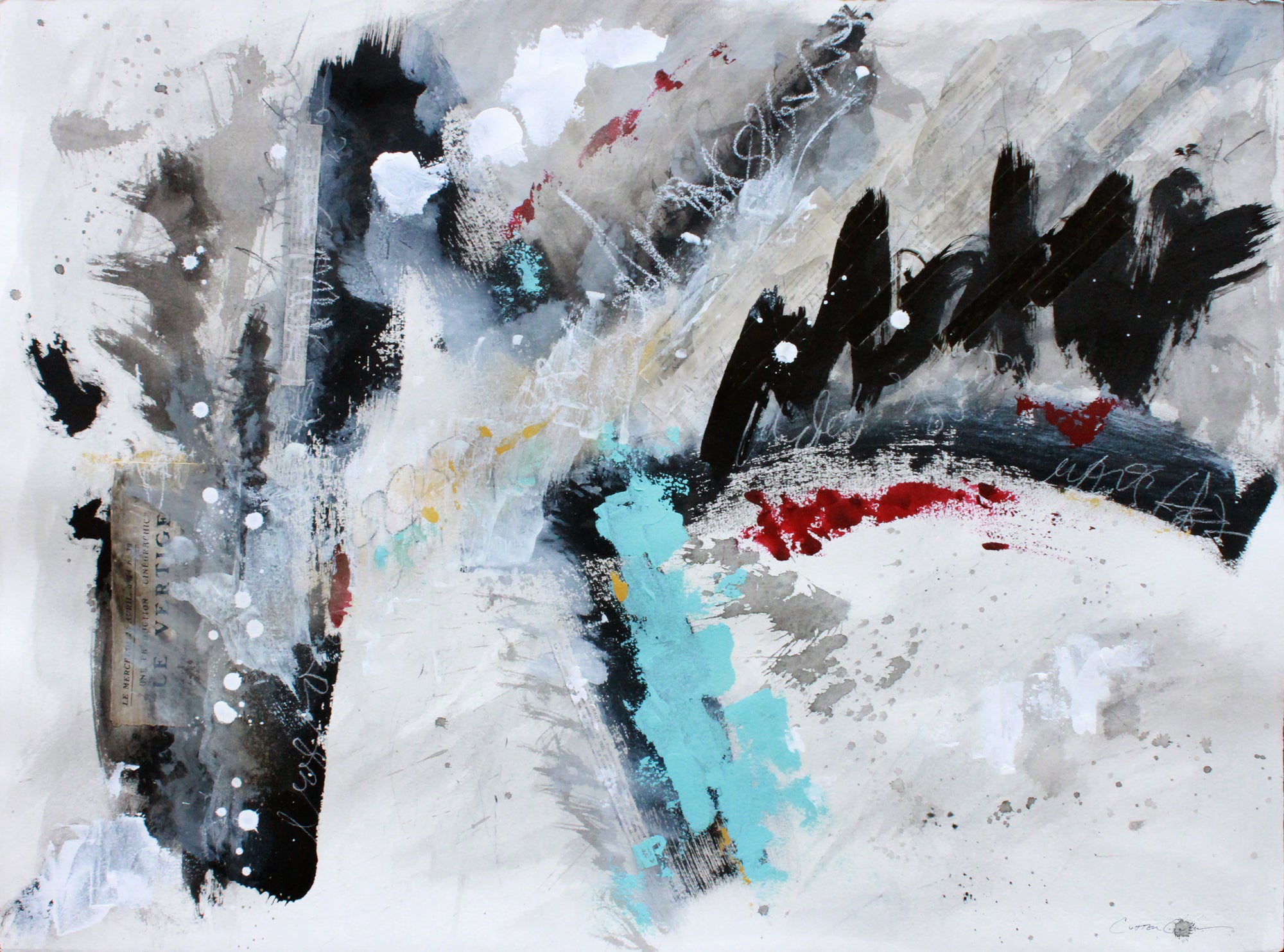 Abstract 14, Original Abstract Mixed Media Painting