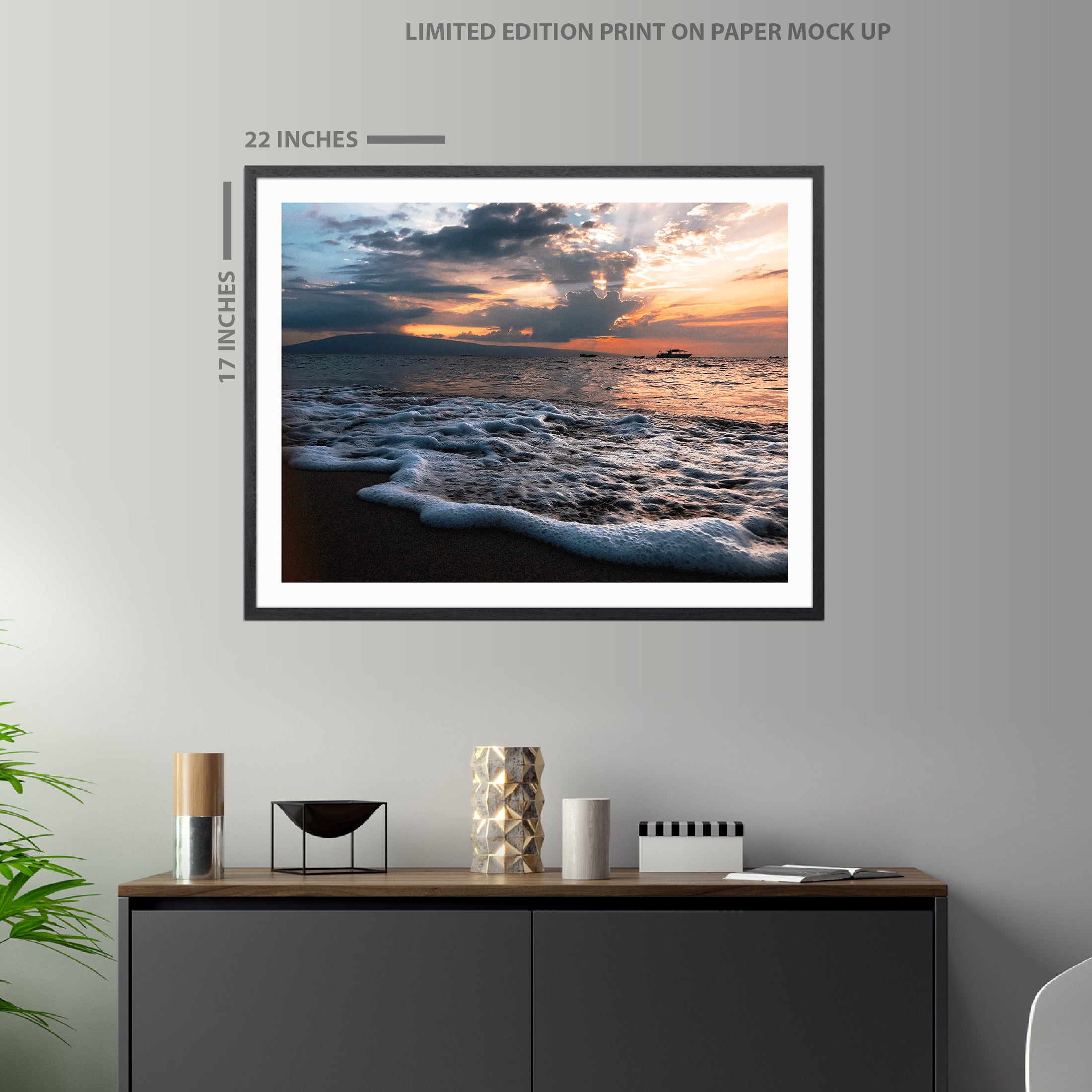 Maui Sunset 2.0, Limited Edition Print