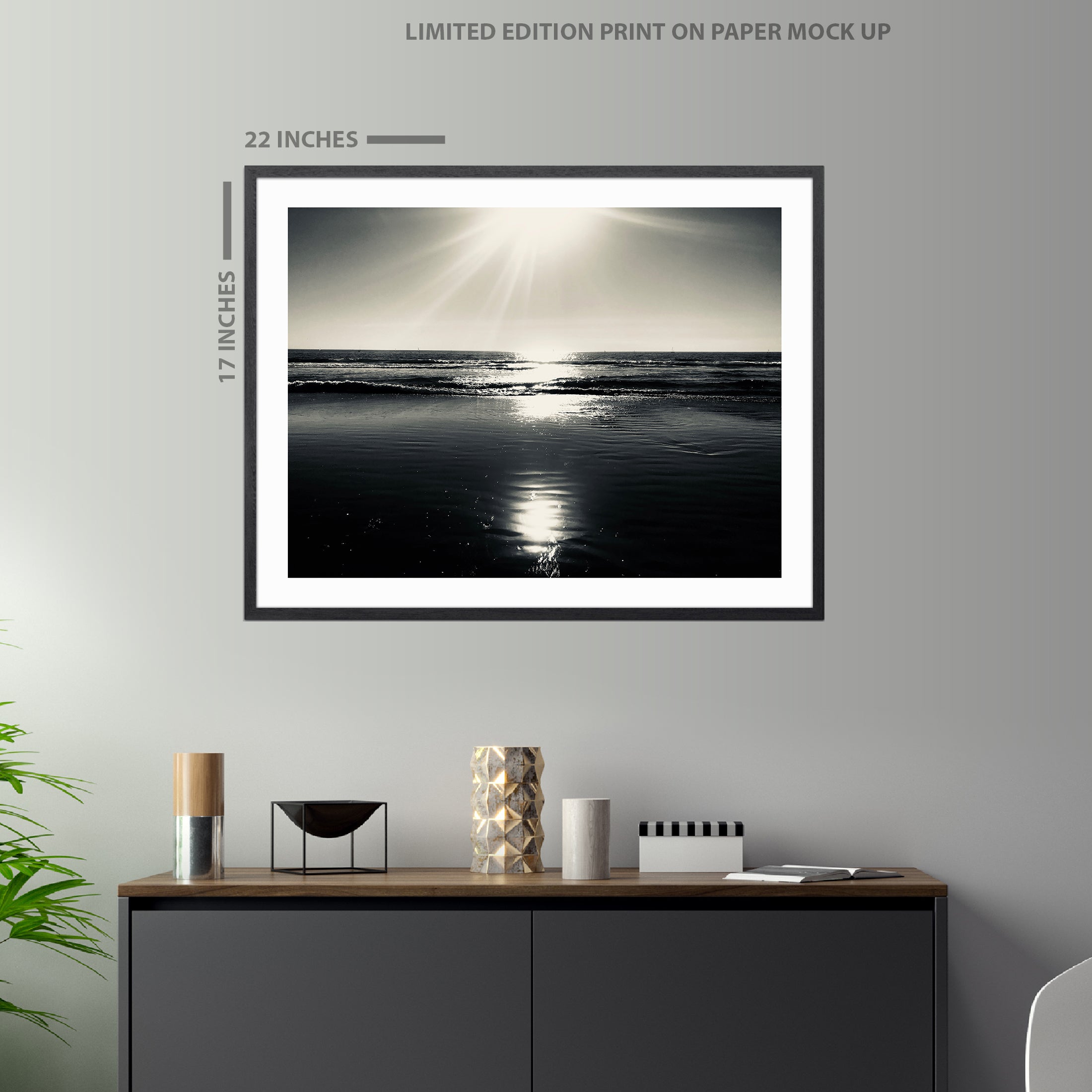 Santa Monica Sunset 1.0, Limited Edition Print