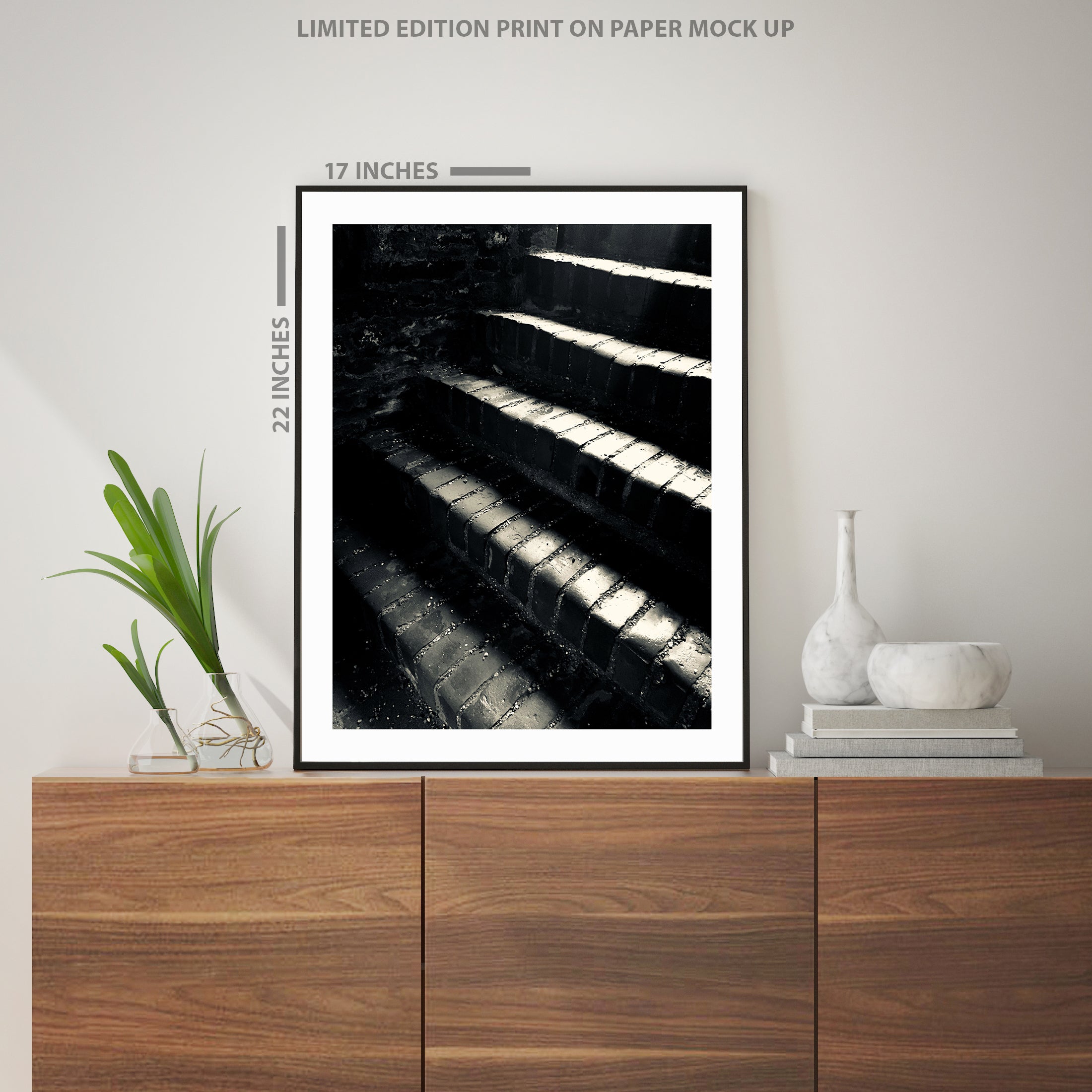 Landshut Stairs, Limited Edition Print